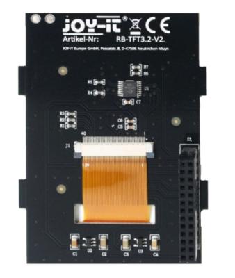 Raspberry Pi LCD Touch Display - Accessoires voor ontwikkelingsplaten (Display Module, Zwart)