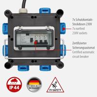 Brennenstuhl compacte rubber stroomverdeler met gecertificeerde automatische stroomonderbreker - 1153690600 - thumbnail