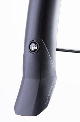 Eurofender Spatbordset 28" lampo 58 mm breed - mat zwart Eurofender Spatbordset 28" lampo 58 mm breed - mat zwart