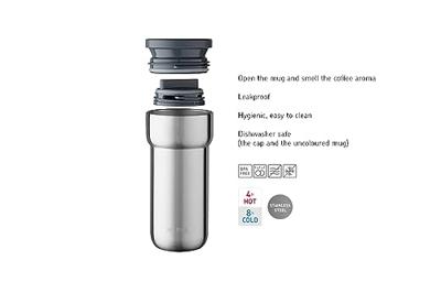 Mepal Isoleerbeker Ellipse 375 ml RVS