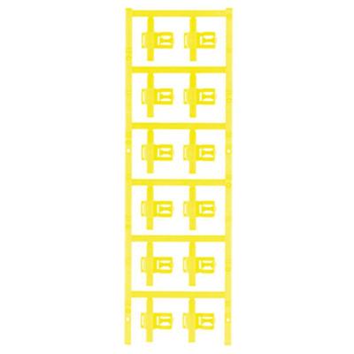 Weidmüller 1025320000 SFC 3/30 MC NE GE Kabelmarkeringdrager Montagemethode: Vastklemmen Markeringsvlak: 5 x 30 mm Geel Aantal markeringen: 60 60 stuk(s)