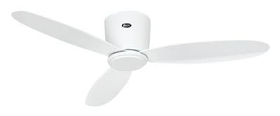 CasaFan ECO PLANO II 112 WE-WE WiFi Flügel lack weiß Plafondventilator 13 W (Ø x h) 112 cm x 160 mm Wit Met afstandsbediening, Timer, Met wintermodus,
