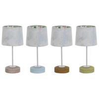 Bureaulamp DKD Home Decor Keramisch 16 x 16 x 33 cm Multicolour 220 V 25 W 4 Onderdelen - thumbnail