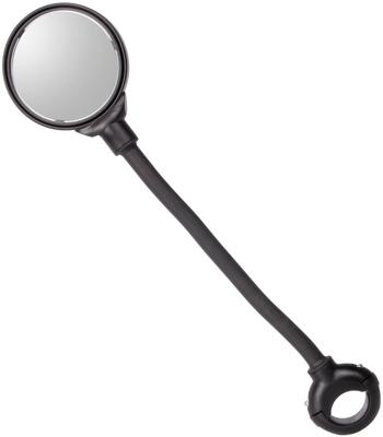 M-WAVE fietsspiegel spy base 3d 31,5 cm glas matzwart
