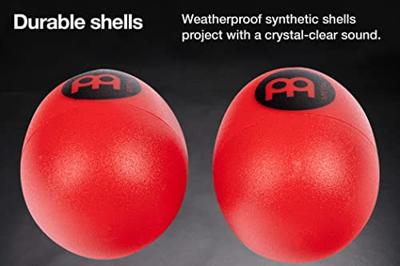Meinl ES2-R eggshaker rood (2 stuks)