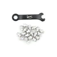 CONTEC mtb pedaal pins "r-pins select" ct pedal pins r-pins alu silver 20pcs in.key - thumbnail