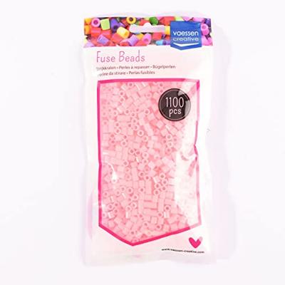 Vaessen Creative • strijkkralen glow roze 1100st.