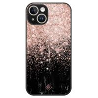 iPhone 14 glazen hardcase - Marmer twist - thumbnail