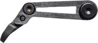 Busch & Muller Lamphaak b&m aluminium zwart - thumbnail