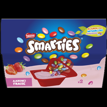 Smarties Aardbei 2 x 120 g bij Jumbo