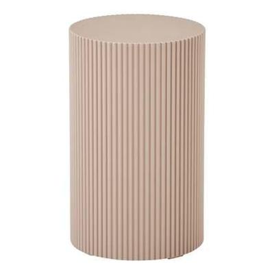 House Nordic - Sidetable Beige - Rond - 30x30x50cm - Farense