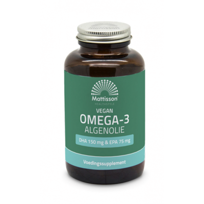Mattisson HealthStyle Omega 3 Algenolie Capsules