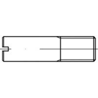 TOOLCRAFT TO-5394714 Tapeind M4 Staal Galvanisch verzinkt 100 stuk(s) - thumbnail