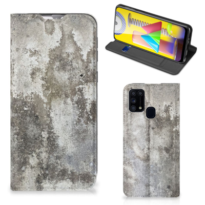 Samsung Galaxy M31 | Standcase | Beton Print
