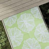Buitenkleed 120x180 cm polypropeen groen - thumbnail