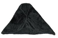 Omslagplaid Nox black 75x150 cm Unique Living - Unique living - thumbnail