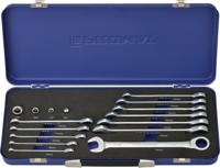 Promat/Tecwerk Steekringratelsleutelset | 16-delig sleutelwijdtes 8-19 mm | recht - 4000821529 - thumbnail