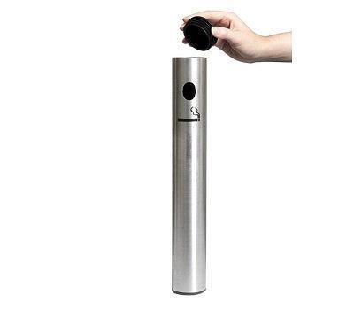 Asbak wandmodel voor buiten metaal Asbak wandmodel voor buiten metaal