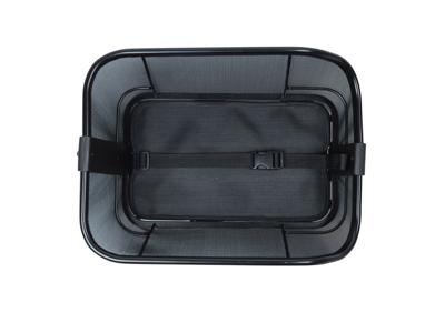 Basil cento tech fiber wsl - fietsmand - achterop - solid zwart
