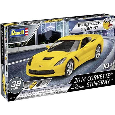 Revell 1/25 2014 Corvette Stingray (easy-click)