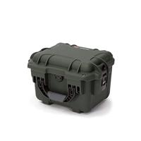 Nanuk 908 Waterdichte Olijf Beschermkoffer (Interne Afmetingen: 241 mm x 190 mm x 190 mm) met Aanpasbaar Schuim - thumbnail
