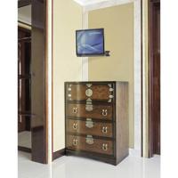 Manhattan 461641 TV-beugel 53,3 cm (21) - 152,4 cm (60) Draaibaar, In hoogte verstelbaar, Kantelbaar, Zwenkbaar, Roteerbaar Voor curved TVs - thumbnail