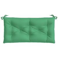 Tuinbankkussens 2 st 100x50x7 cm oxford stof groen - thumbnail