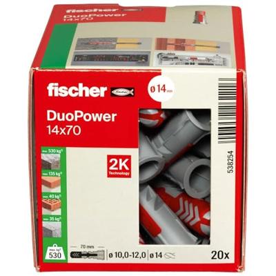 Fischer DUOPOWER 14x70 20 St - 538254