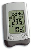 TFA Dostmann Wave Draadloze thermometer Zilver - thumbnail