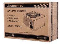 Chieftec Smart GPS-500A8 power supply unit 500 W 20+4 pin ATX ATX Zwart - thumbnail