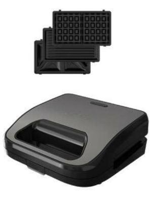 Tosti apparaat Black & Decker BXSA754E 750 W Zwart