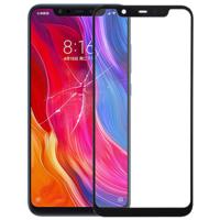 Voorste scherm buitenste glaslens voor Xiaomi Mi 8 (zwart) - thumbnail