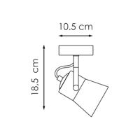 Light depot - LED opbouwspot - Edge - zwart - Outlet - thumbnail