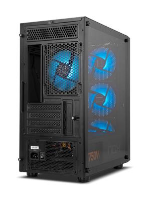 ATX Semi-toren doos Nox-Xtreme NXINFTYEPSILON Zwart - thumbnail