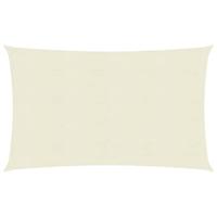 Zonnezeil 160 g/m 3,5x4,5 m HDPE crmekleurig - thumbnail