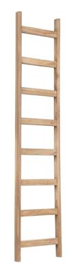 MUST Living Ladder 'Steps' Teakhout, 180cm, kleur Naturel MUST Living Ladder 'Steps' Teakhout, 180cm, kleur Naturel