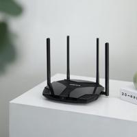 Mercusys MR80X draadloze router Gigabit Ethernet Dual-band (2.4 GHz / 5 GHz) Zwart - thumbnail