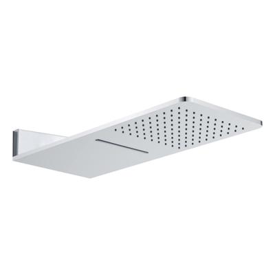 luxe vierkante wand-hoofddouche+waterval 600x25 chr luxe vierkante wand-hoofddouche+waterval 600x25 chr