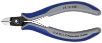 Knipex Precisie elektronica-zijsnijtang gebruineerd met meer-componentengrepen 125 mm - 7912125 - thumbnail