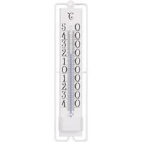 Buitenthermometer kunststof Novelli wit 19.5 cm - thumbnail