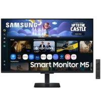 Samsung Smart Monitor M5 M50D FHD LS27FM501EUXEN Monitor Wit - thumbnail