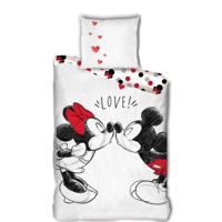 Disney Minnie Mouse Dekbedovertrek Love - katoen - thumbnail