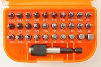 Bahco 59/S31B Bitset 31-delig Plat, Kruiskop Phillips, Kruiskop Pozidriv, Zeskant, Buiten-zesrond (TX) - thumbnail