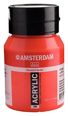 Royal Talens Amsterdam Acrylverf 500 ml - Naftolrood Middel 396