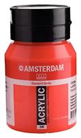 Royal Talens Amsterdam Acrylverf 500 ml - Naftolrood Middel 396 - thumbnail