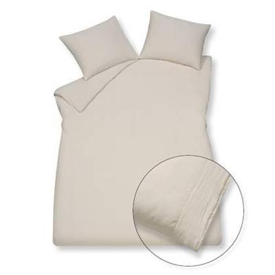 Vandyck Vandyck PURE 07 YD W.BAND 1-persoons (140x200/220 ) cream tan