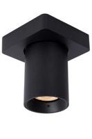 Lucide NIGEL - Plafondspot - LED Dim to warm - GU10 - 1x5W 2200K/3000K - Zwart - thumbnail