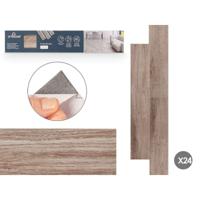 Lijmen GiftDecor Parquet Grijs 24 Stuks - thumbnail