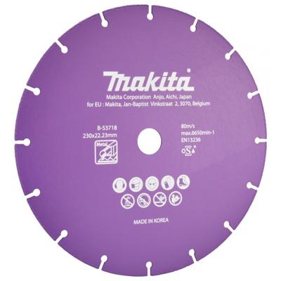 Makita Accessoires Doorslijpschijf 230x22,23x1,3mm - B-53718 B-53718 Makita Accessoires Doorslijpschijf 230x22,23x1,3mm - B-53718 B-53718