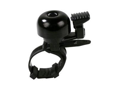 Simson fietsbel mini 32mm flex-band bevestiging zwart